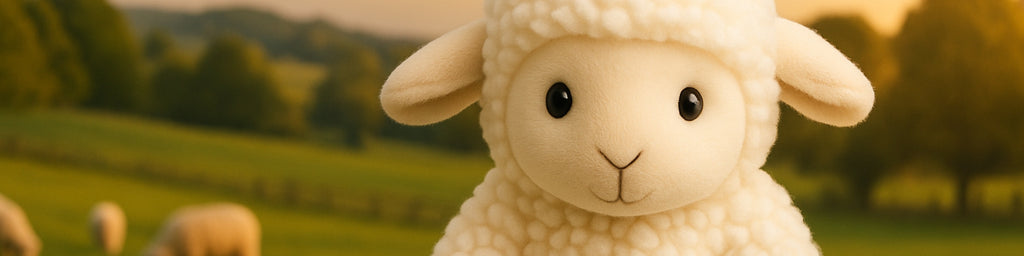 Mouton en peluche
