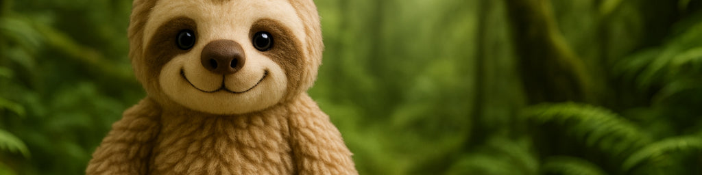 Paresseux en peluche